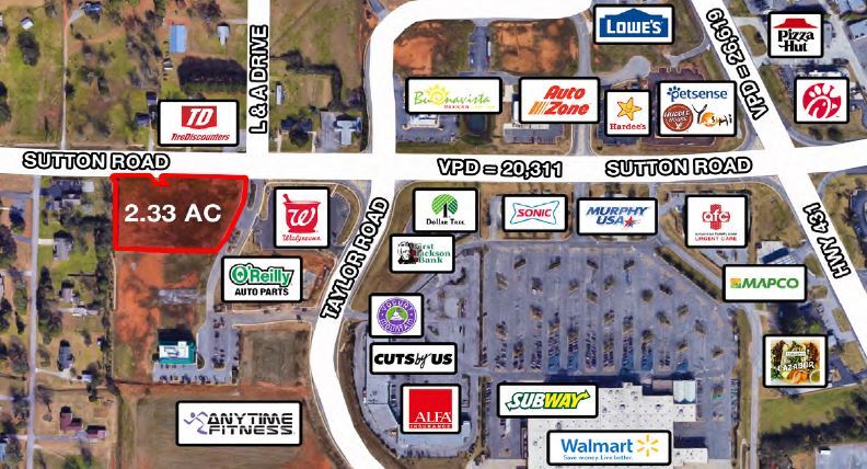 Sutton Road & Land A Drive, Owens Cross Roads, AL for Sale