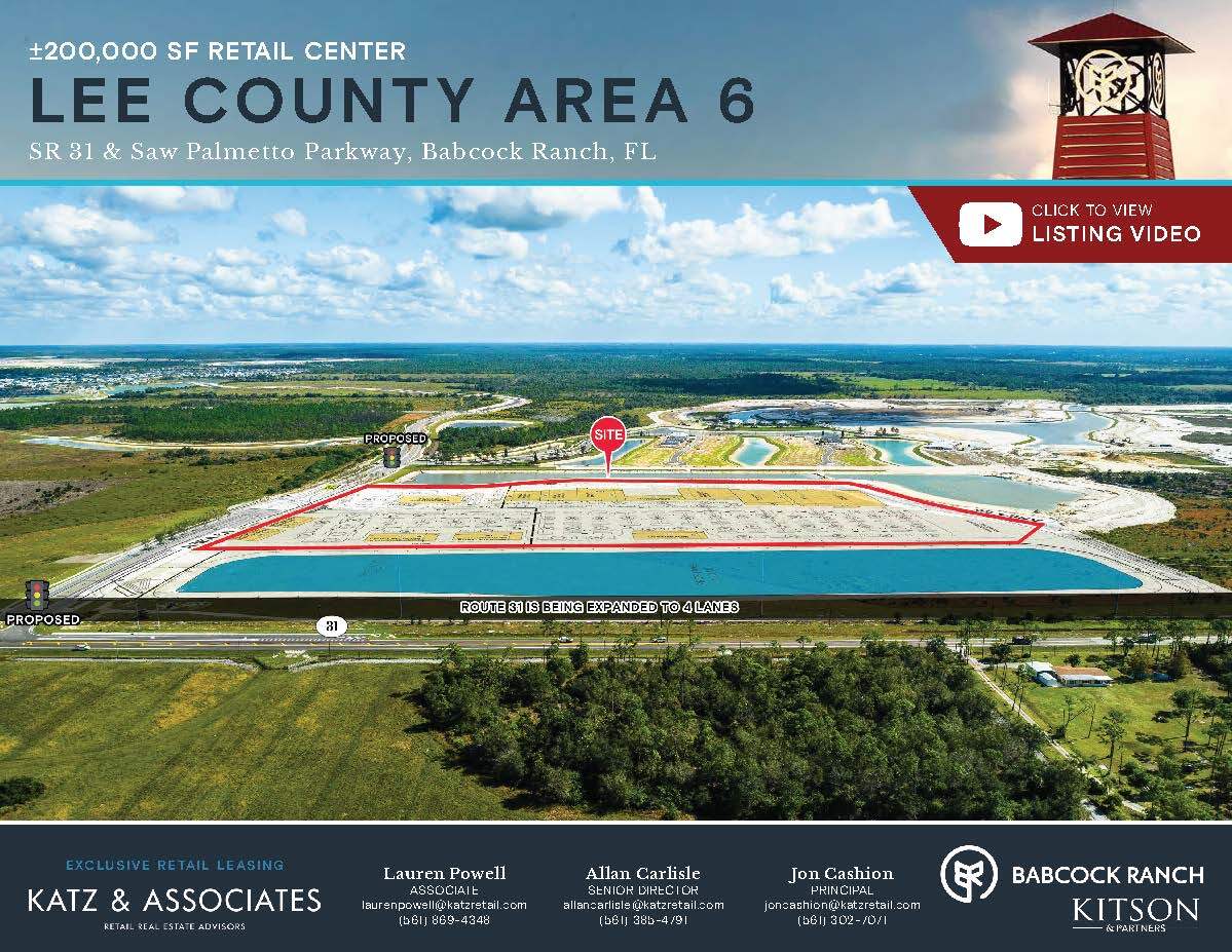 SR 31 & Palmetto Pky, Babcock Ranch, FL for Rent