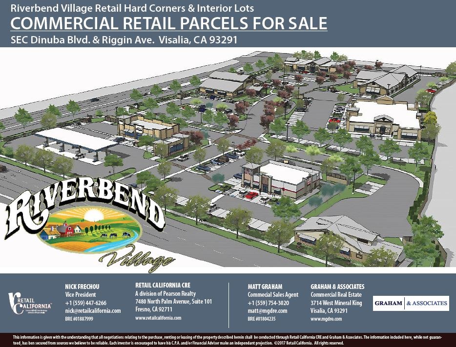 SEC N Dinuba Blvd and W Riggin Ave, Visalia, CA for Sale