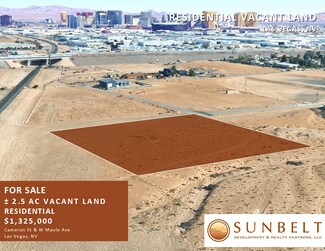 Las Vegas, NV Residential Land - W Maule Ave @ Cameron