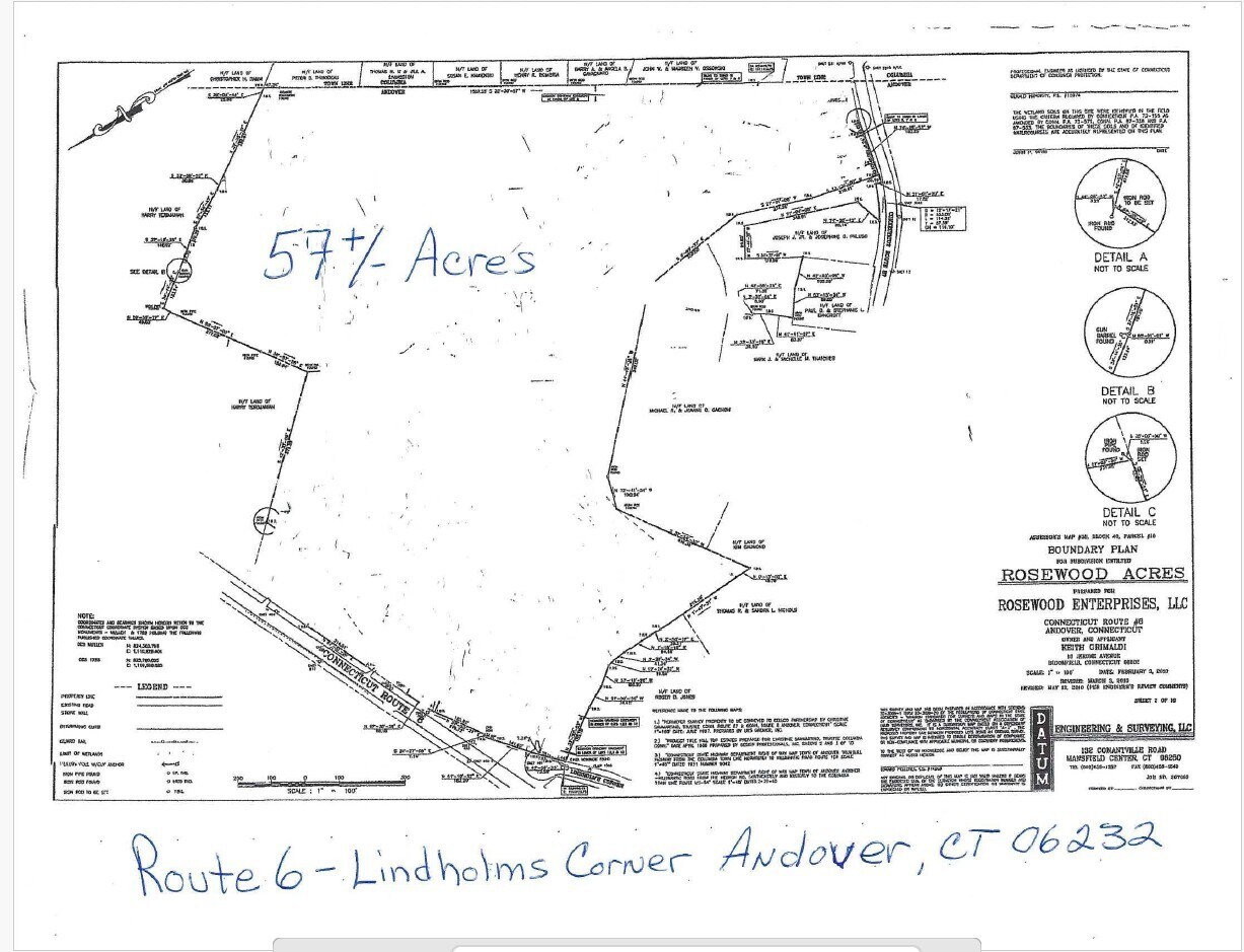 Route 6, Andover, CT for Sale