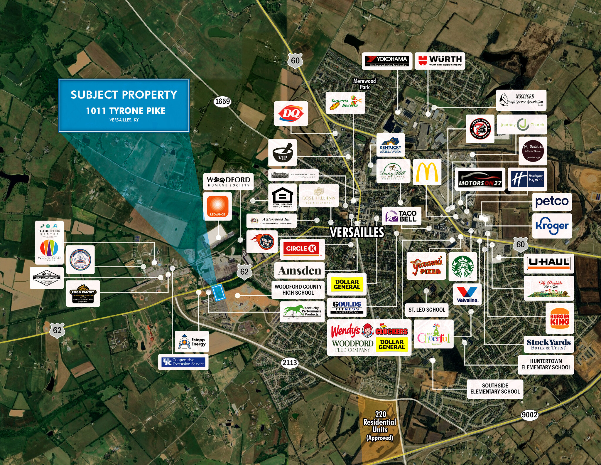 1011 Tyrone Pike pike, Versailles, KY for Rent