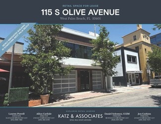 West Palm Beach, FL Retail - 115 S Olive Ave