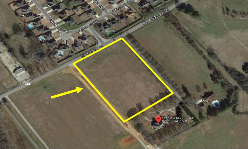 Old Moulton Rd Decatur, AL 35603 Land Property for Sale on