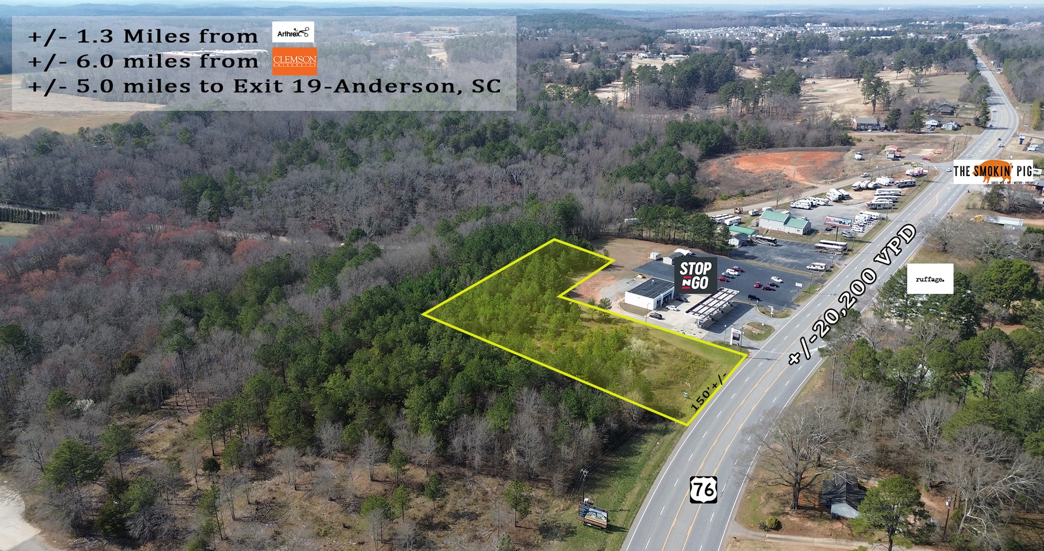 6601 Highway 76, Pendleton, SC for Sale