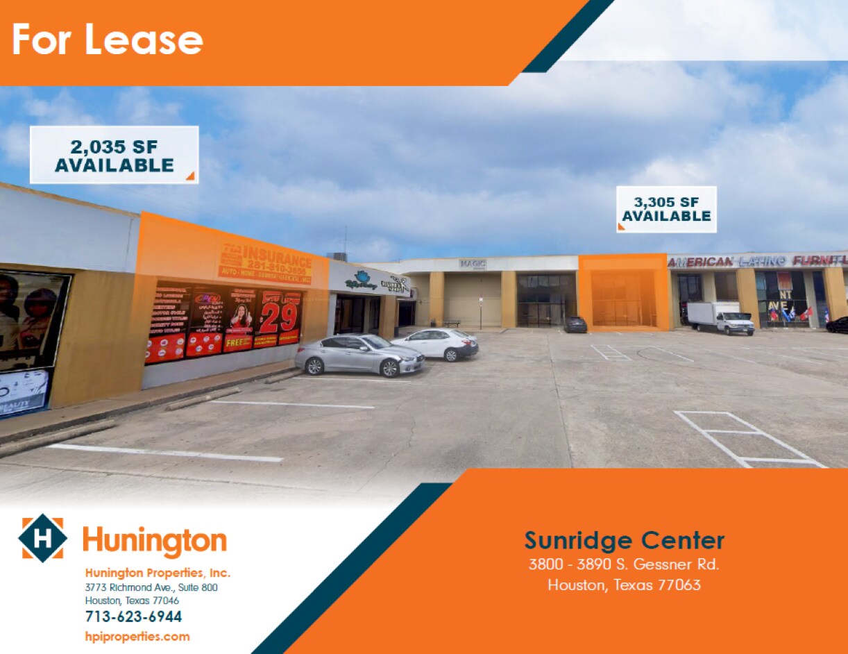 3800-3892 S Gessner Rd, Houston, TX for Rent