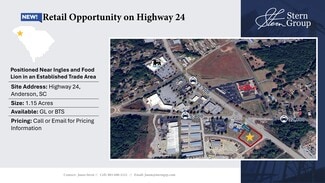 Anderson, SC Commercial Land - Hwy 24