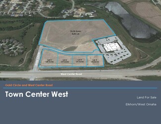 Omaha, NE Commercial Land - Gold Circle & W Center Rd