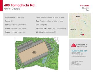 Griffin, GA Industrial - 480 Tomochichi