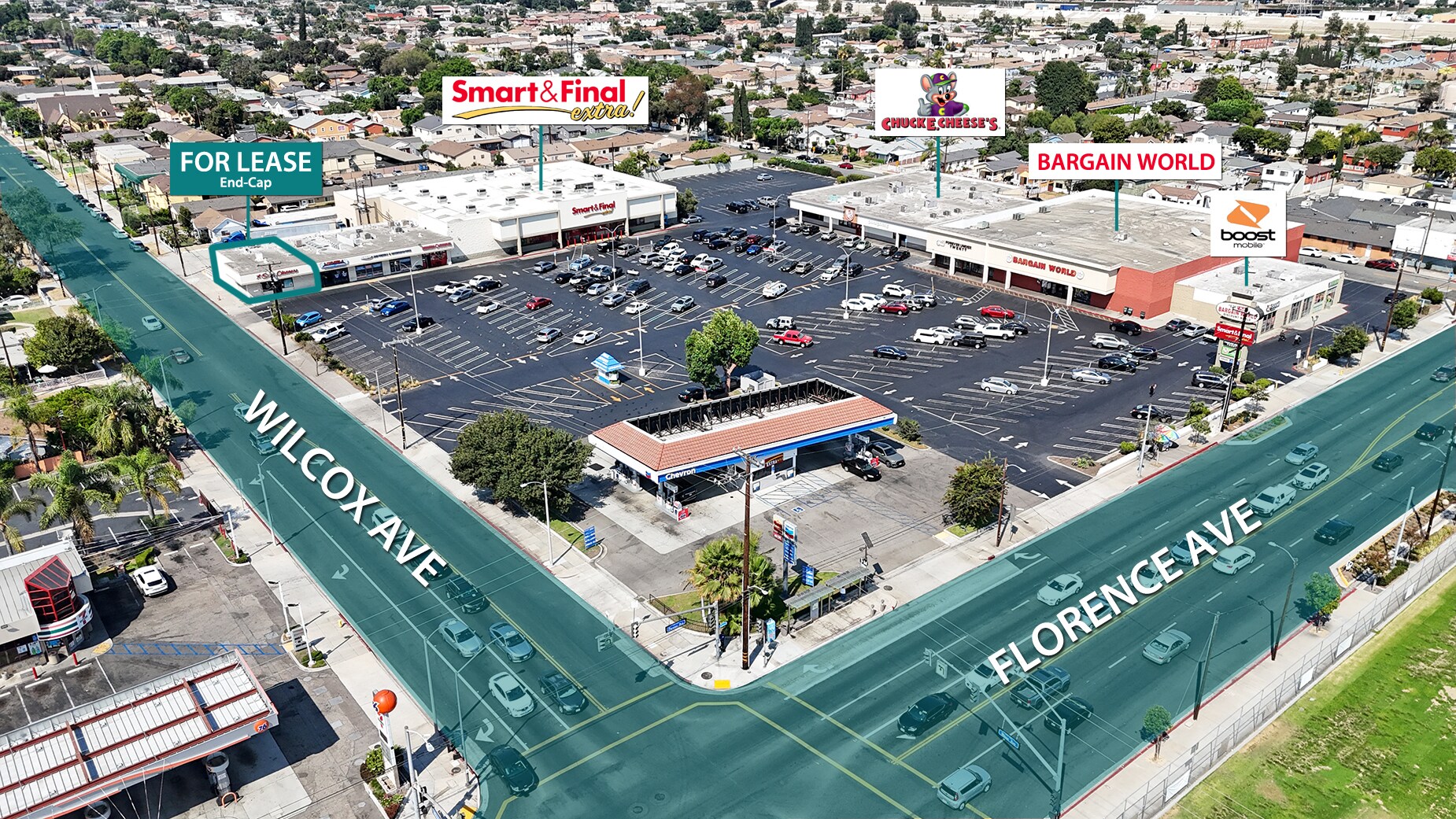 5005-5093 Florence Ave, Bell, CA for Rent