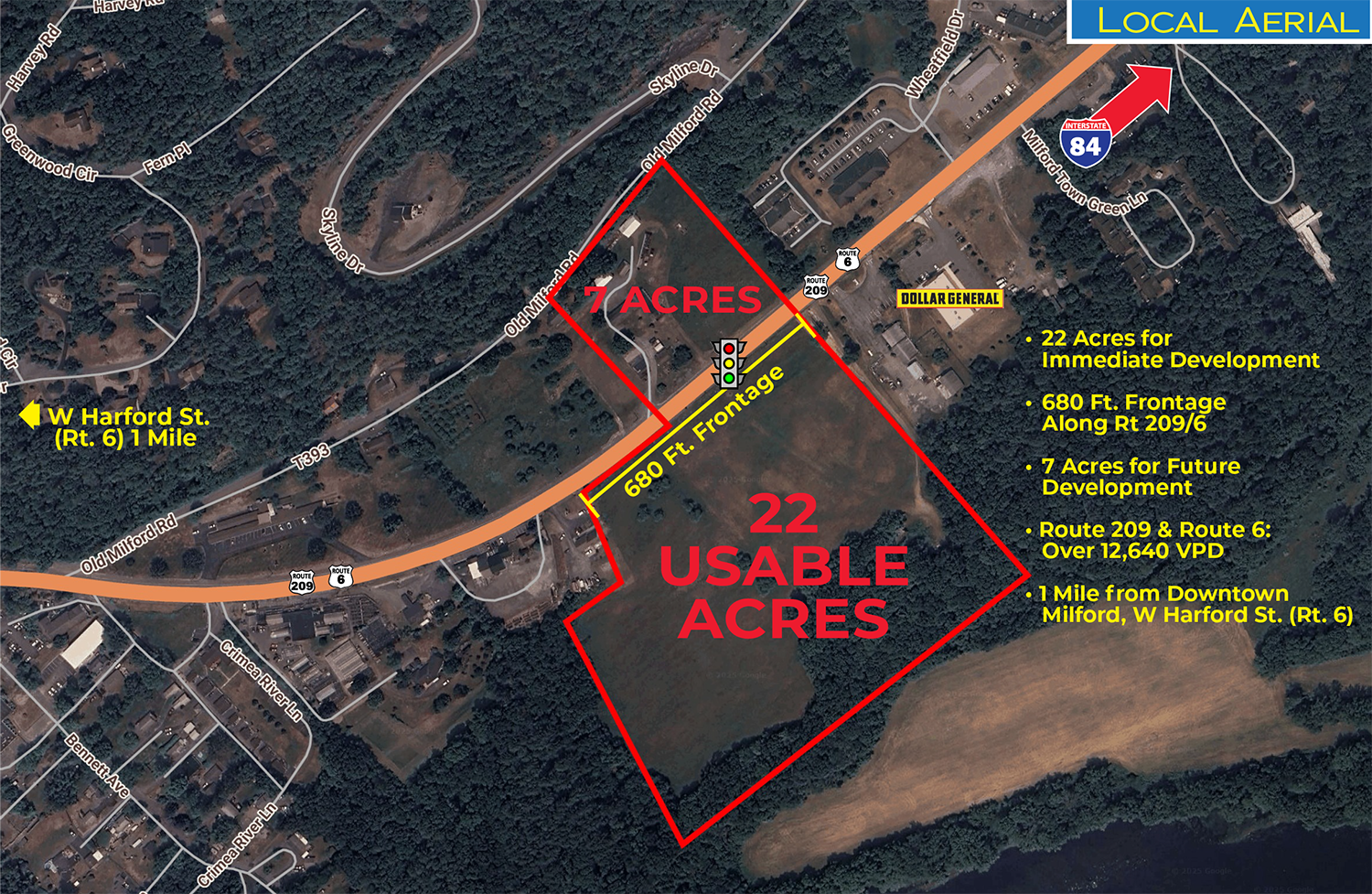 Route 6 & 209, Milford, PA for Rent