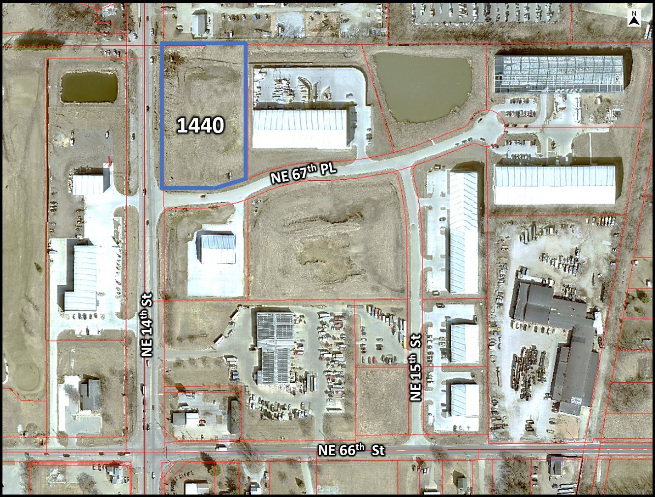 1440 NE 67th Pl Des Moines, IA 50313 Land Property for Lease on