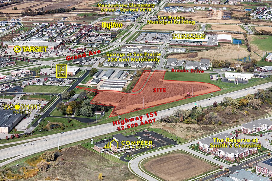 Highway 151, Sun Prairie, WI for Sale