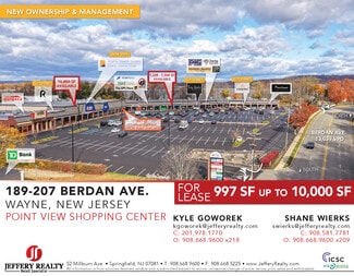 Wayne, NJ Retail - 189-207 Berdan Ave Wayne, NJ Retail - 189-207 Berdan Ave