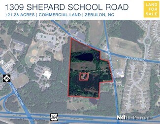 Zebulon, NC Commercial Land - 1309 Shepard School Rd Zebulon, NC Commercial Land - 1309 Shepard School Rd