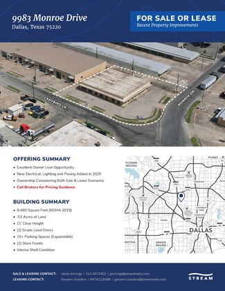 Dallas, TX Showroom - 9983 Monroe Dr