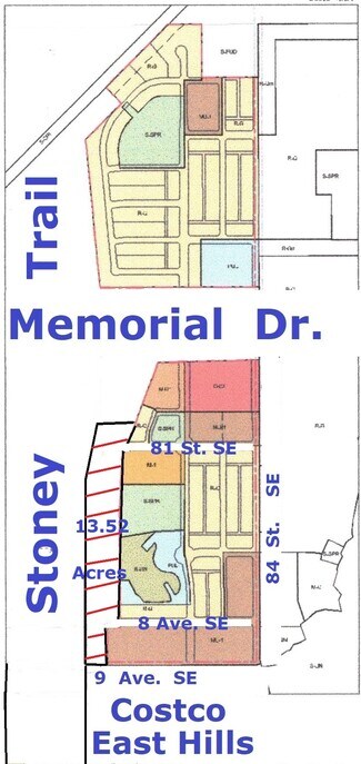Calgary, AB Commercial Land - 8080 Av 9