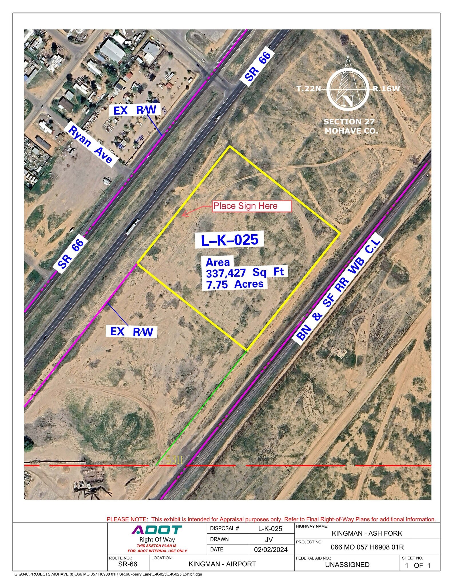 Thompson Ave, Kingman, AZ for Sale
