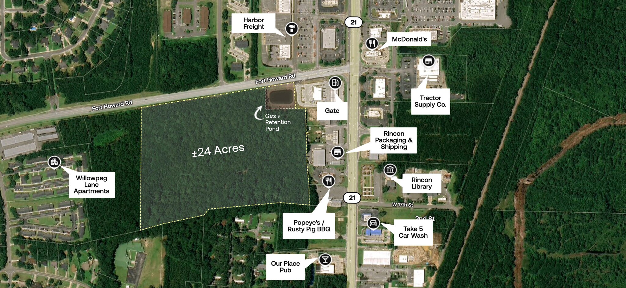 000 Fort Howard Rd, Rincon, GA for Sale