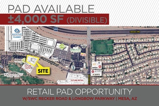 Mesa, AZ Retail - W/SWC Recker Rd & Longbow Pky