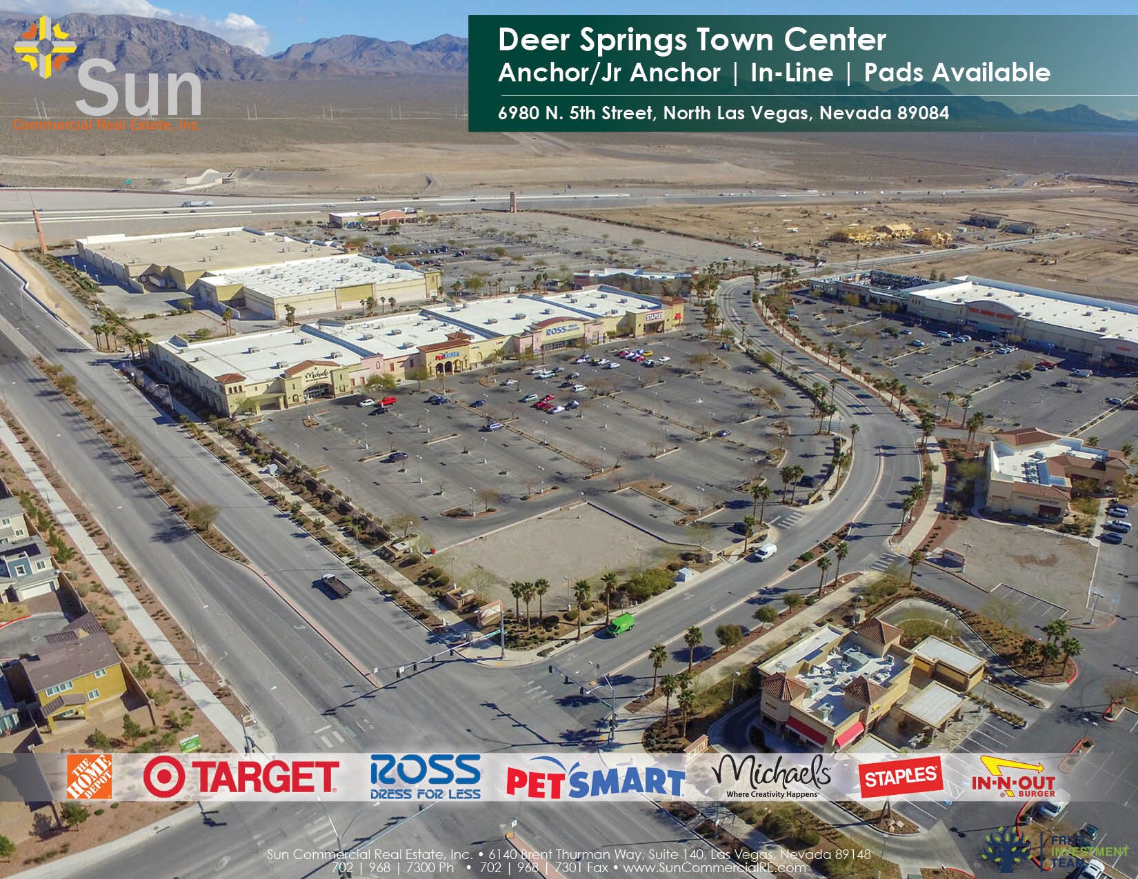 6980 N 5th St North Las Vegas, NV 89086 Shopping Center Property for