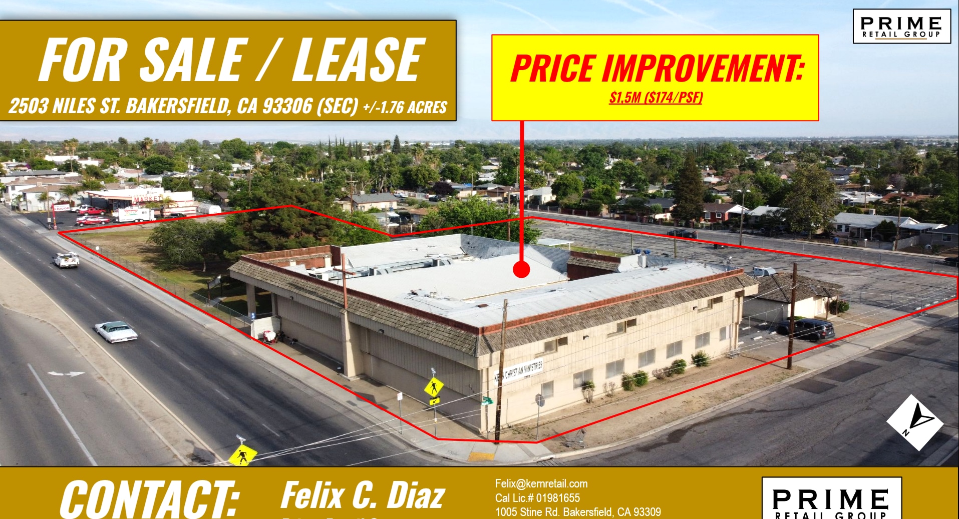 2503 Niles St, Bakersfield, CA for Sale