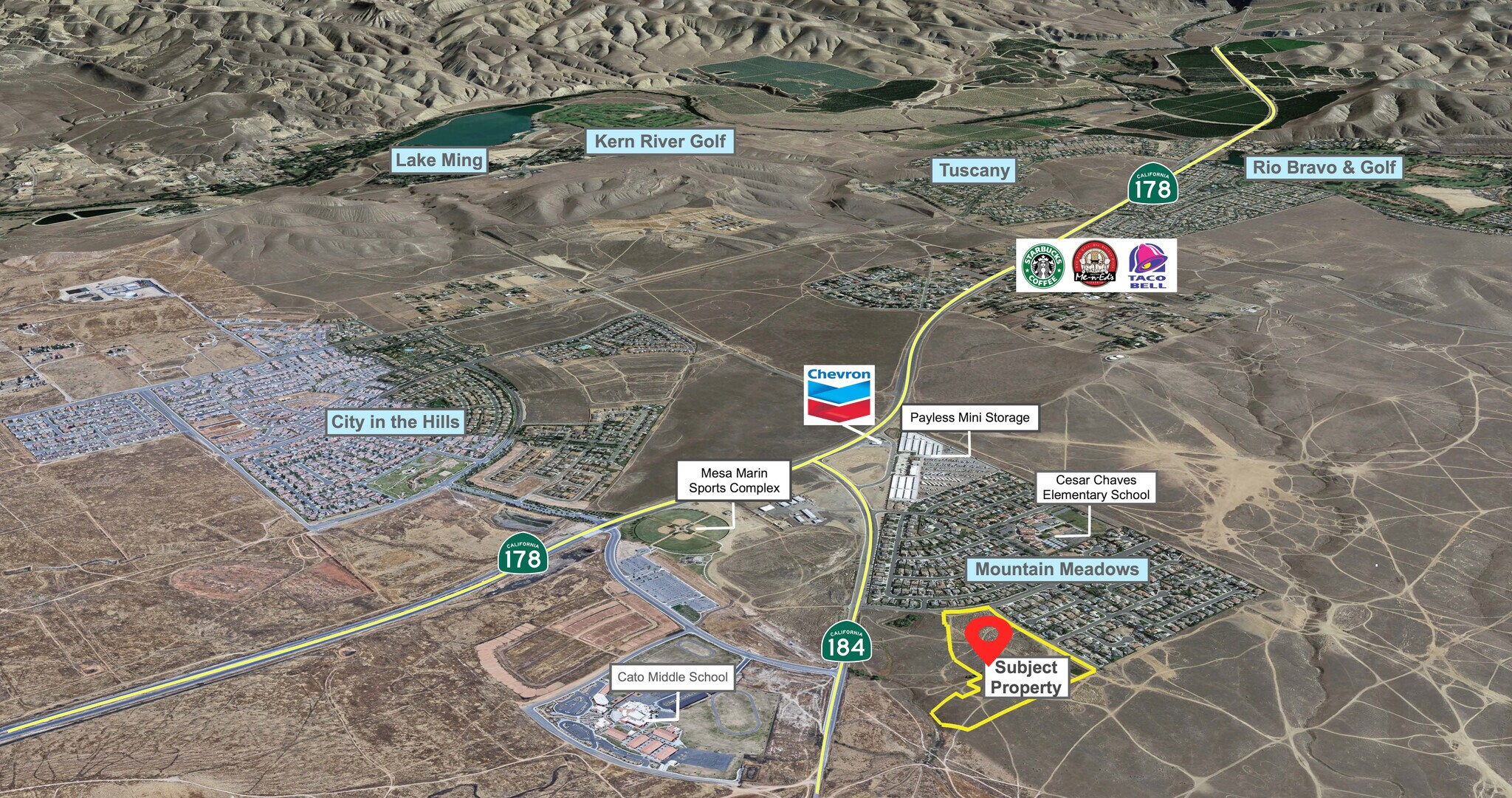 SW Corner Of Chase Ave And Daytona Dr, Bakersfield, CA for Sale