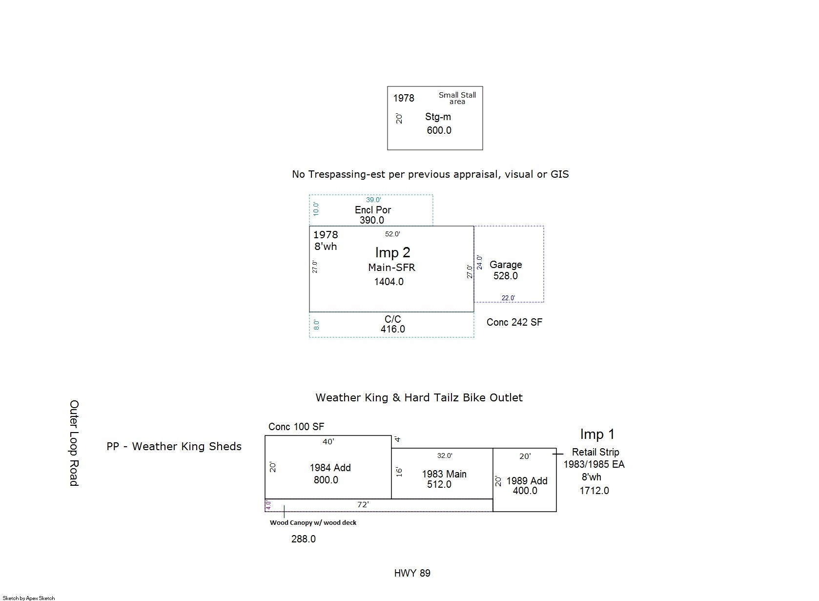 1960-1962 S State Route 89, Chino Valley, AZ for Rent