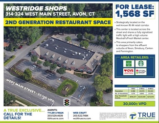 Avon, CT Retail - 300 W Main St