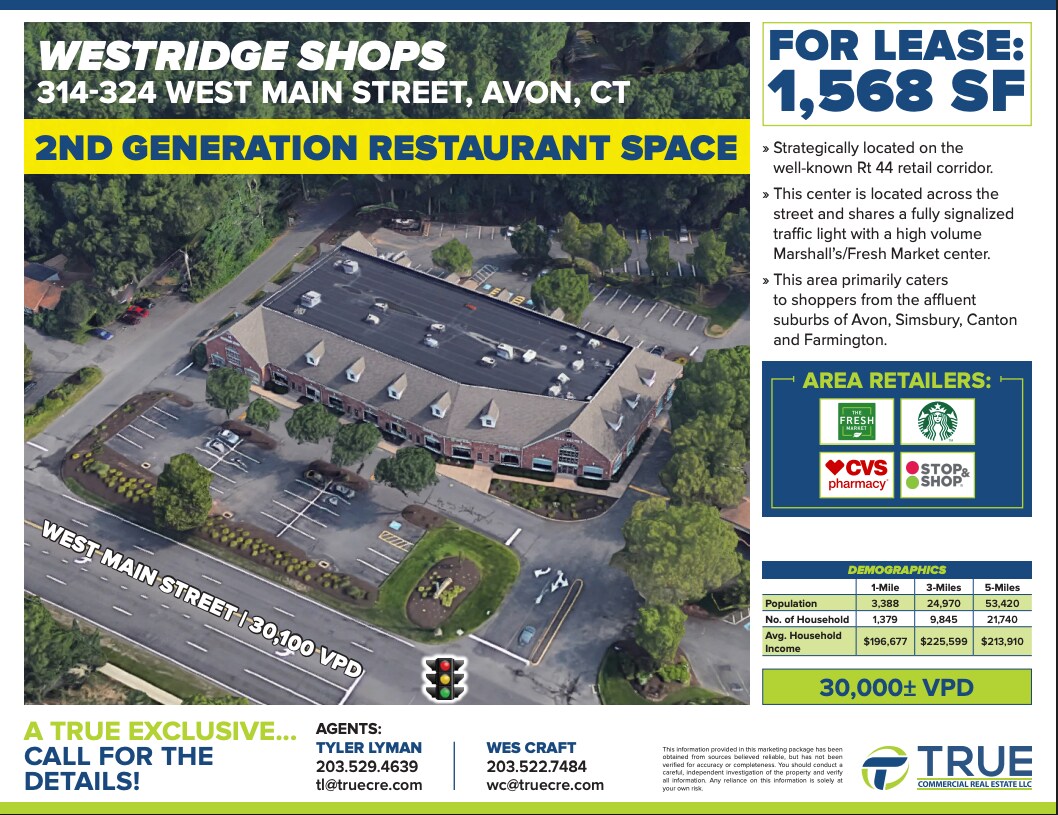 300 W Main St, Avon, CT for Rent