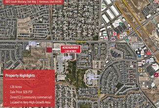 Herriman, UT Commercial Land - 11872 S Mustang Trail Way Herriman, UT Commercial Land - 11872 S Mustang Trail Way