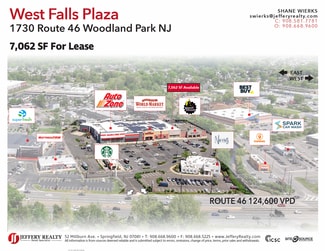 Woodland Park, NJ Retail - 1730 Route 46 Woodland Park, NJ Retail - 1730 Route 46