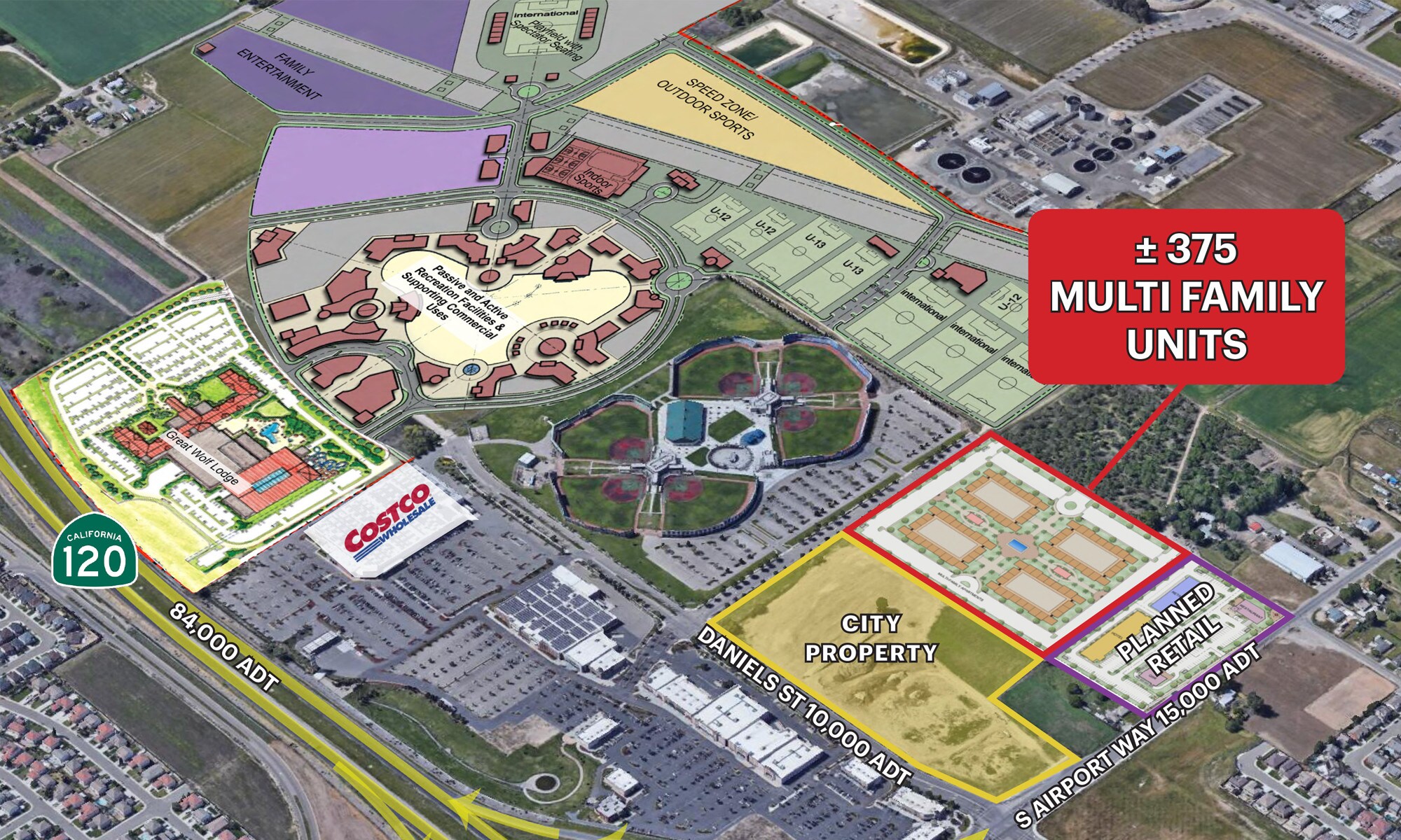 1009 S Airport Way Manteca, CA 95337 Land Property for Sale on