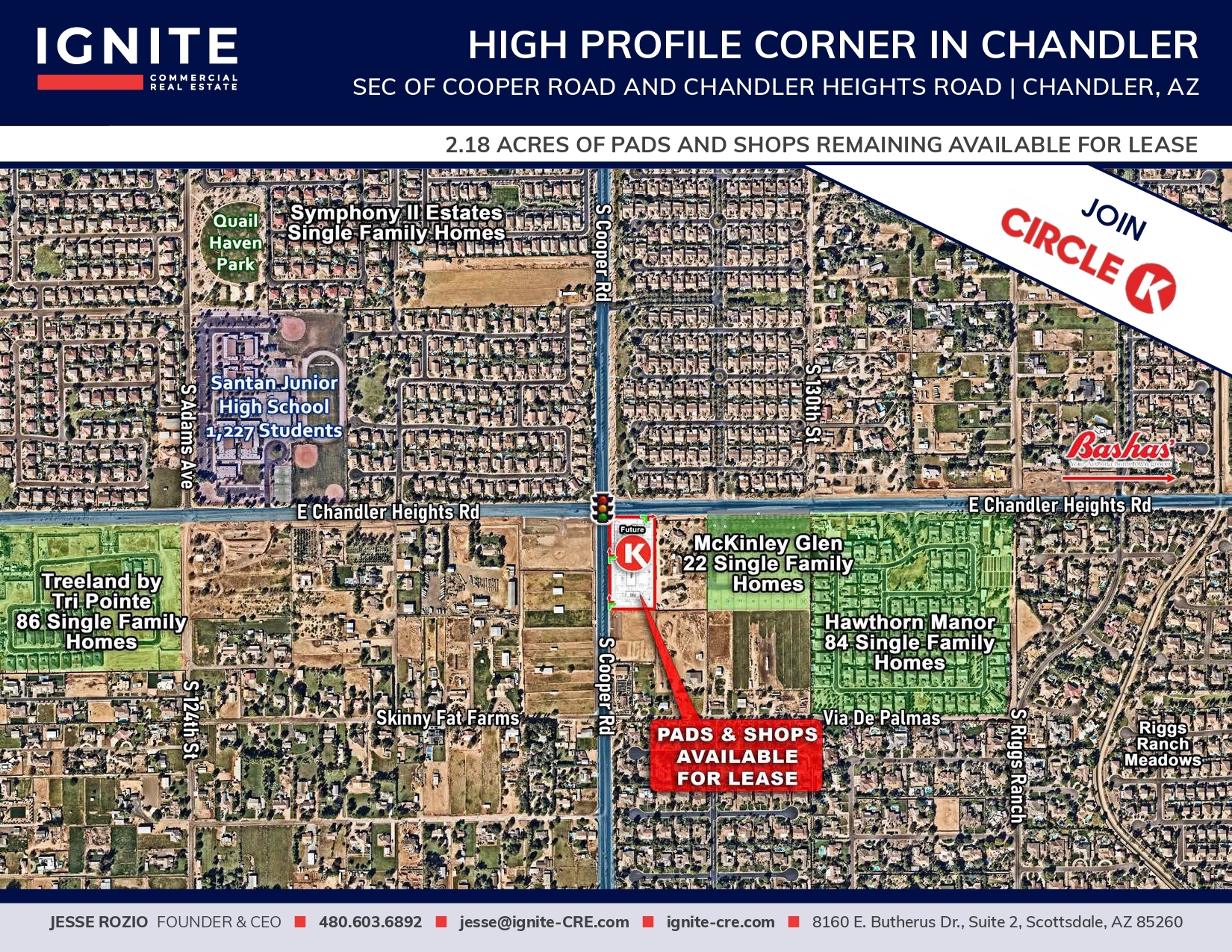 S Cooper Rd & Chandler Heights Rd, Chandler, AZ for Rent