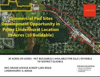 Lindenhurst, IL Commercial - NEC Grand Ave & Deep Lake Rd Lindenhurst, IL Commercial - NEC Grand Ave & Deep Lake Rd
