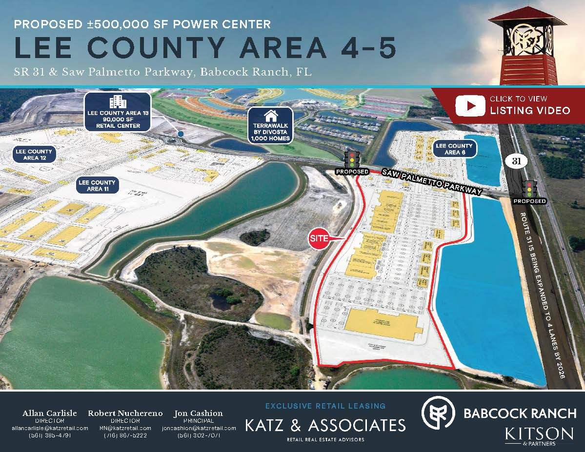 SR 31 & Saw Palmetto Pky, Babcock Ranch, FL for Rent