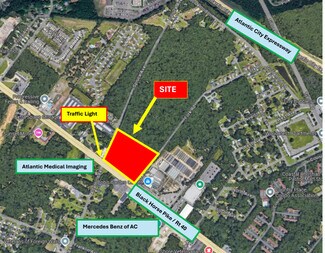 Egg Harbor Township, NJ Commercial Land - 6602 Black Horse Pike