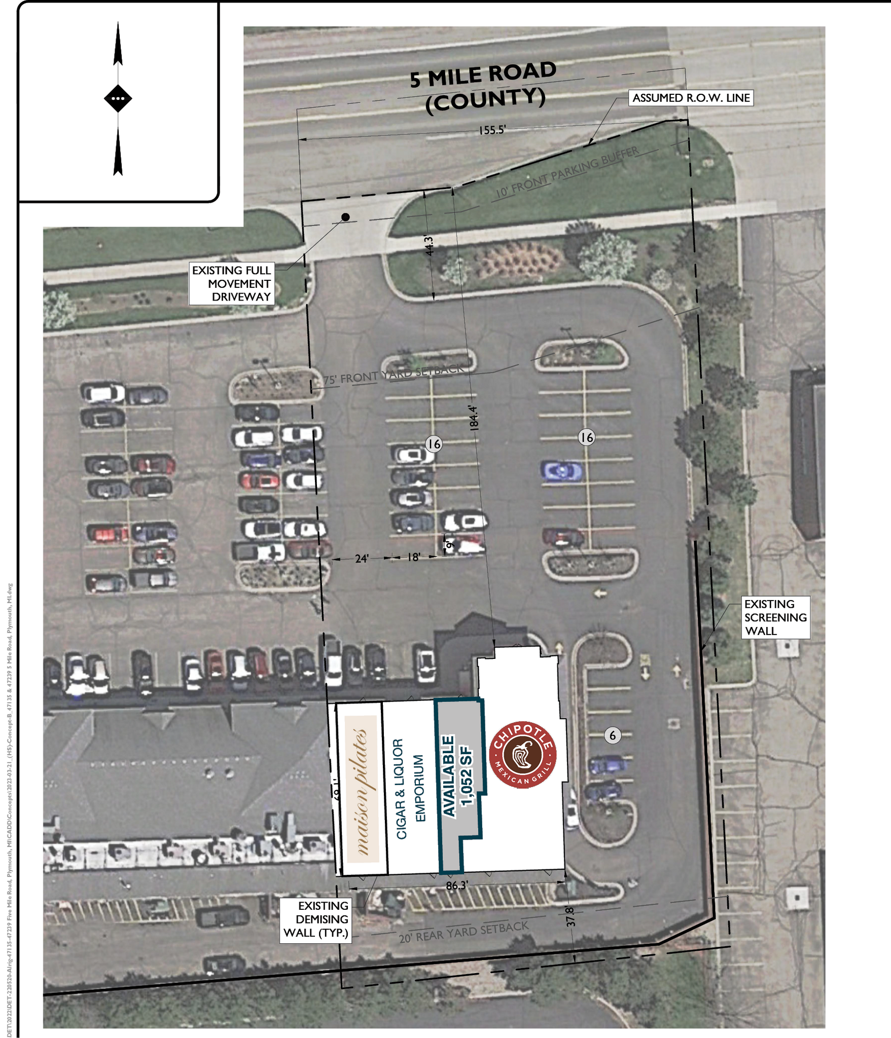 47135-47239 5 Mile Rd, Plymouth, MI for Rent