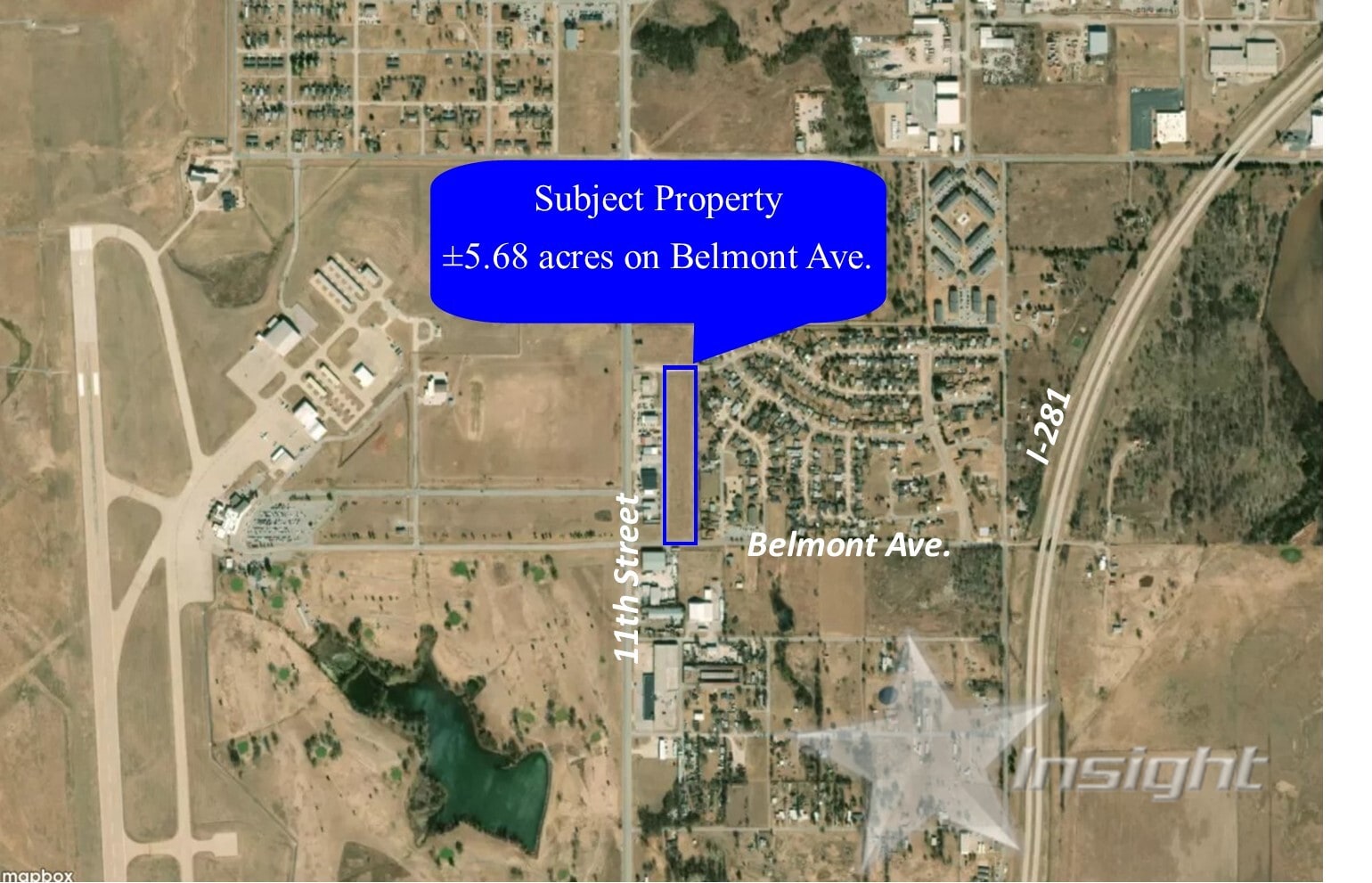 +5.68 Acres On Belmont Ave, Lawton, OK for Sale