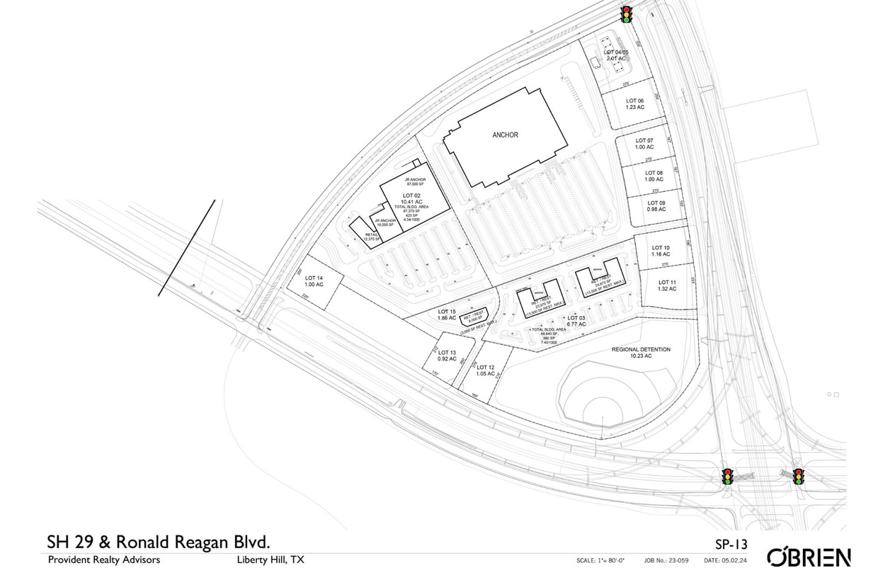 NWC Ronald Reagan & US 29, Liberty Hill, TX for Sale