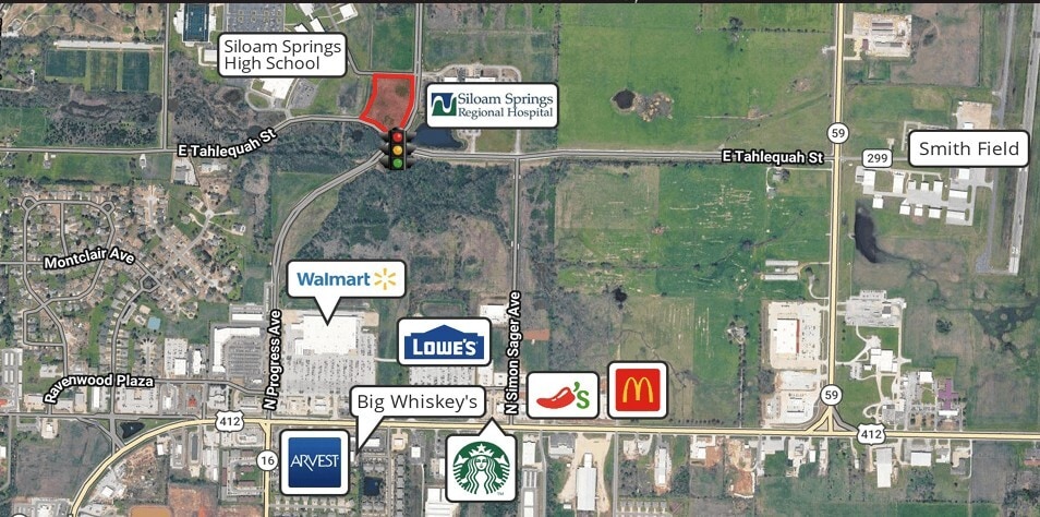 4.14 Acres N Progress Avenue, Siloam Springs, AR for Sale