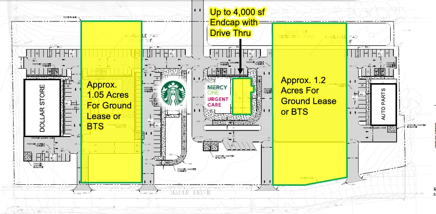University Ave & Shadyview Blvd, Pleasant Hill, IA for Rent