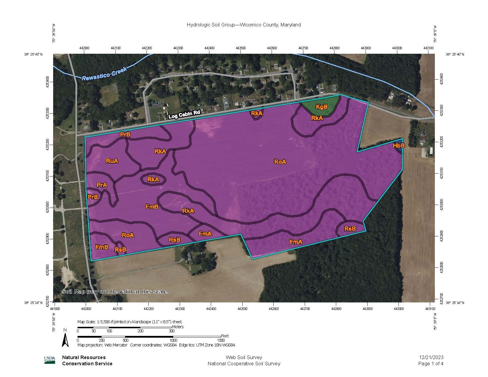 Log Cabin Road, Hebron, MD for Sale