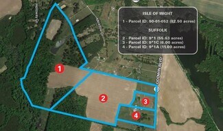 Suffolk, VA Residential Land - Rolling Acres Lane & Godwin Blvd