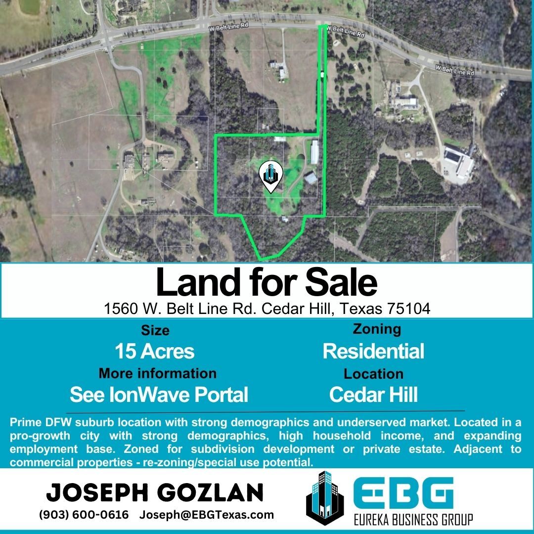 1560 W Belt Line Rd, Cedar Hill, TX for Sale