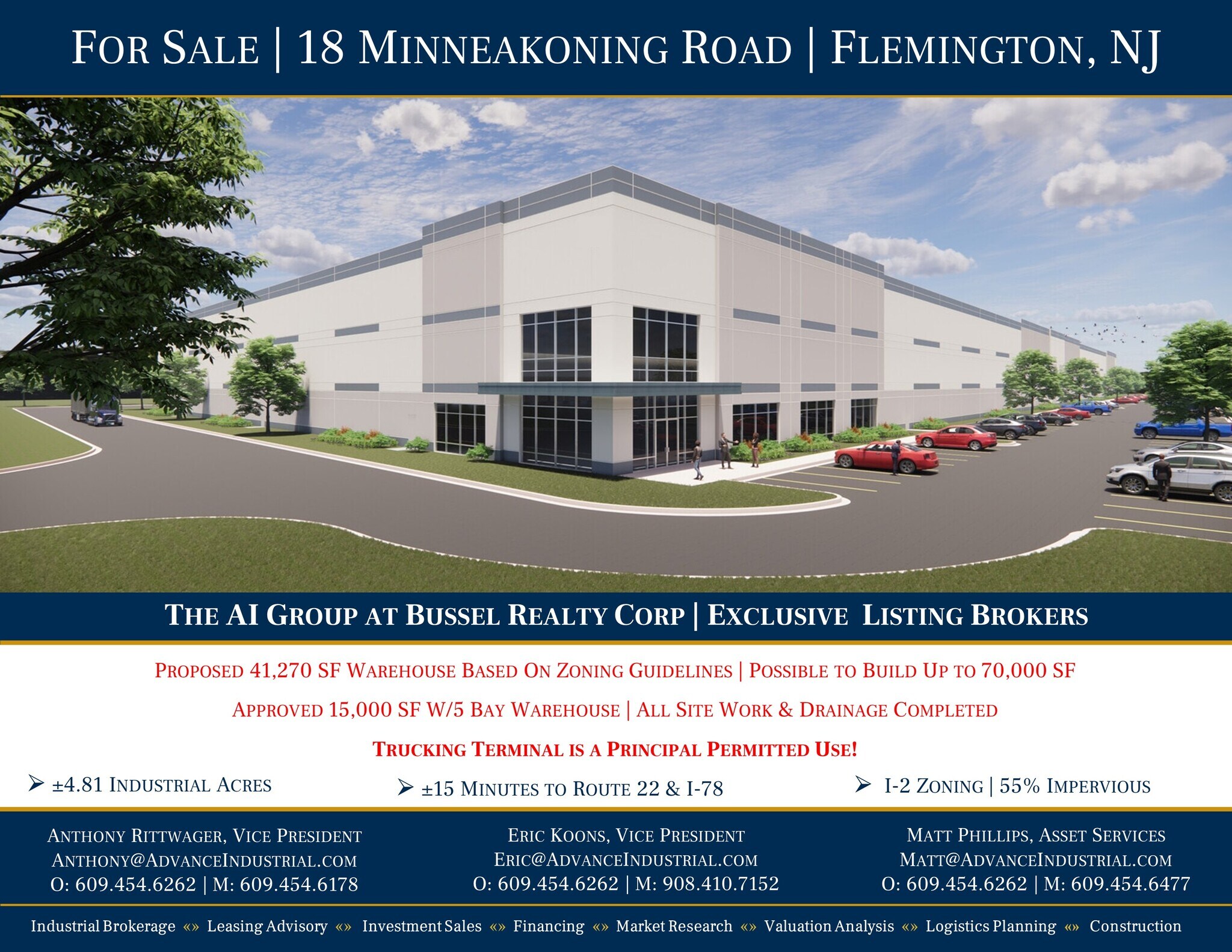 18 Minneakoning Rd Flemington, NJ 08822 Land Property for Sale on