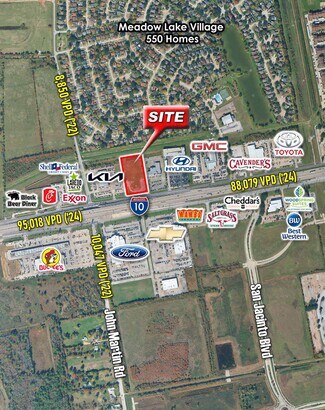 Baytown, TX Commercial Land - 4221-B East Freeway Hwy