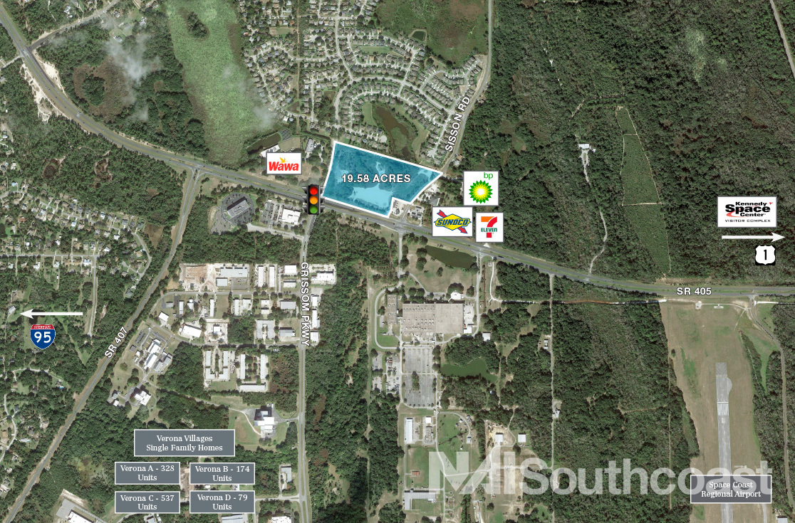 SR 405 & Grissom Pky, Titusville, FL for Sale