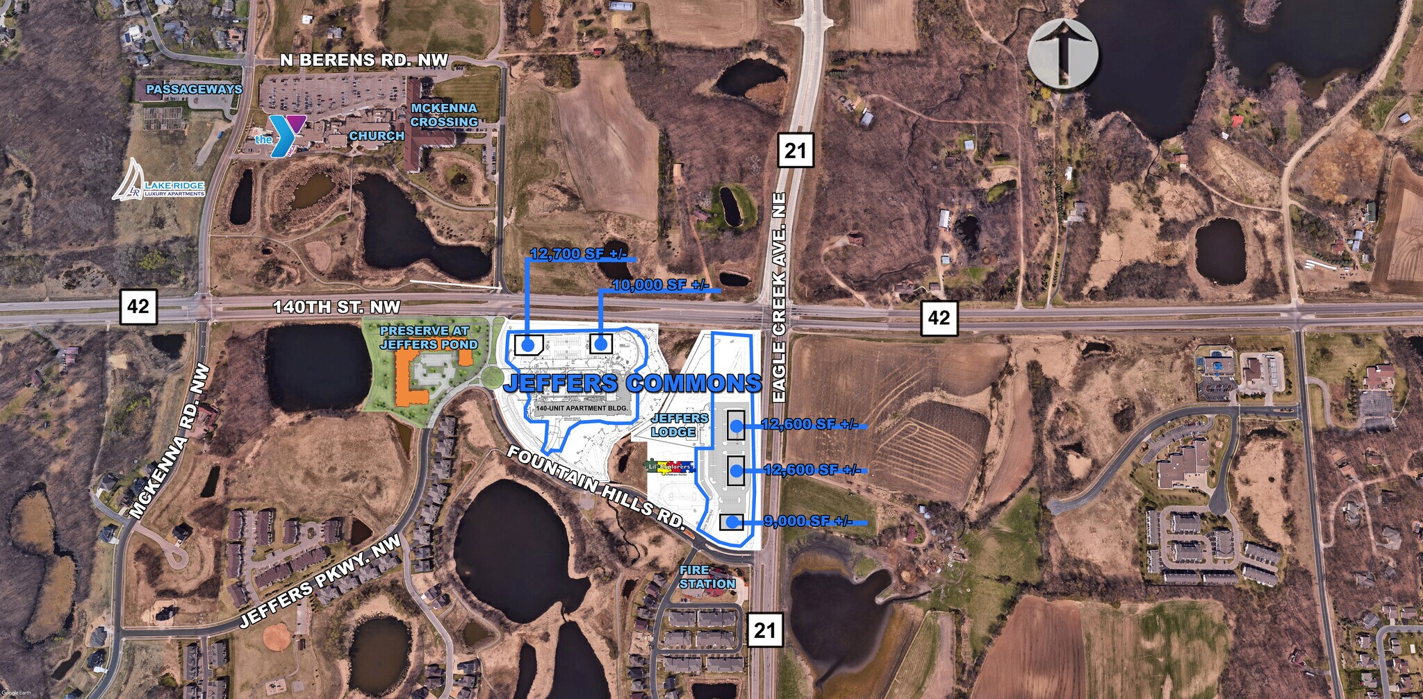 Hwy 42 & County Rd 21, Prior Lake, MN for Rent