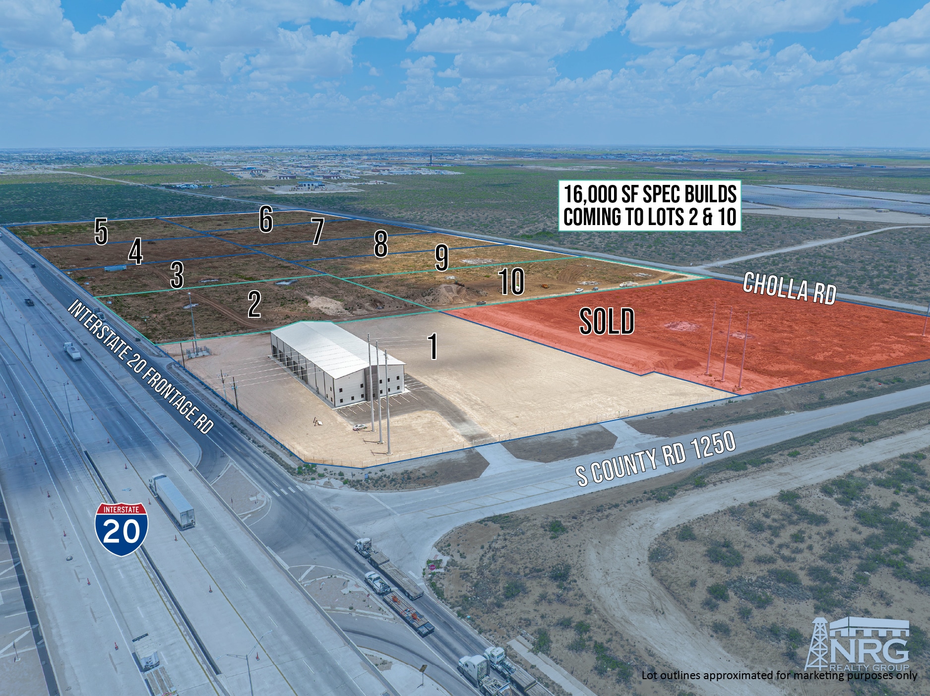 BTS Interstate 20, Midland, TX for Rent